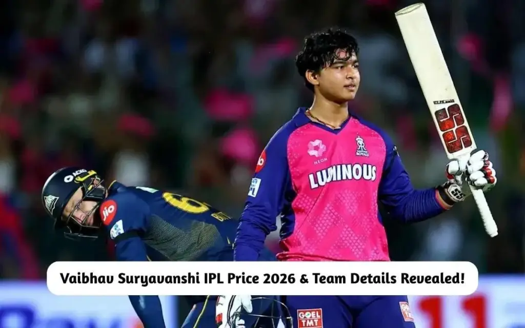 Vaibhav Suryavanshi IPL Team: Rising Star Joins Rajasthan Royals