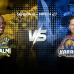 Karachi Kings vs Peshawar Zalmi