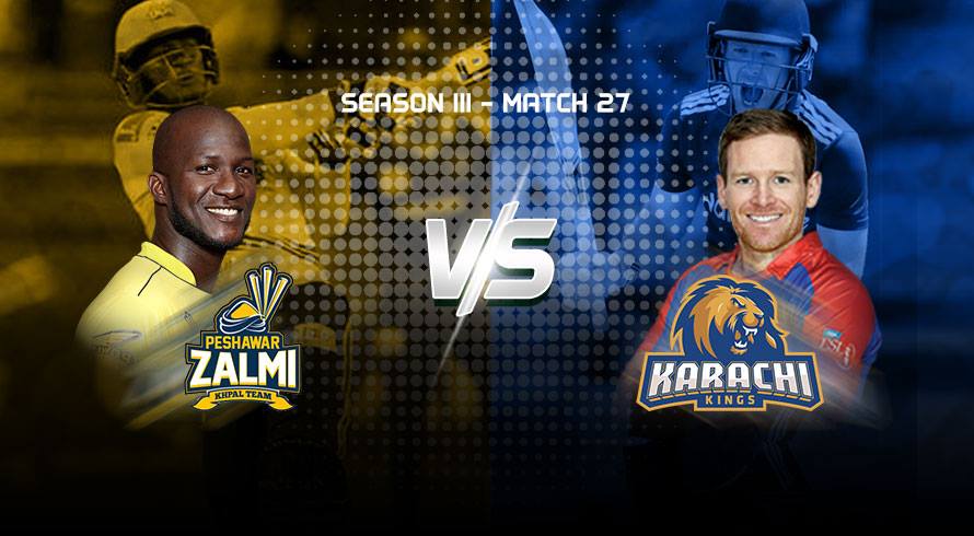 Peshawar Zalmi vs Karachi Kings: Clash of the Titans