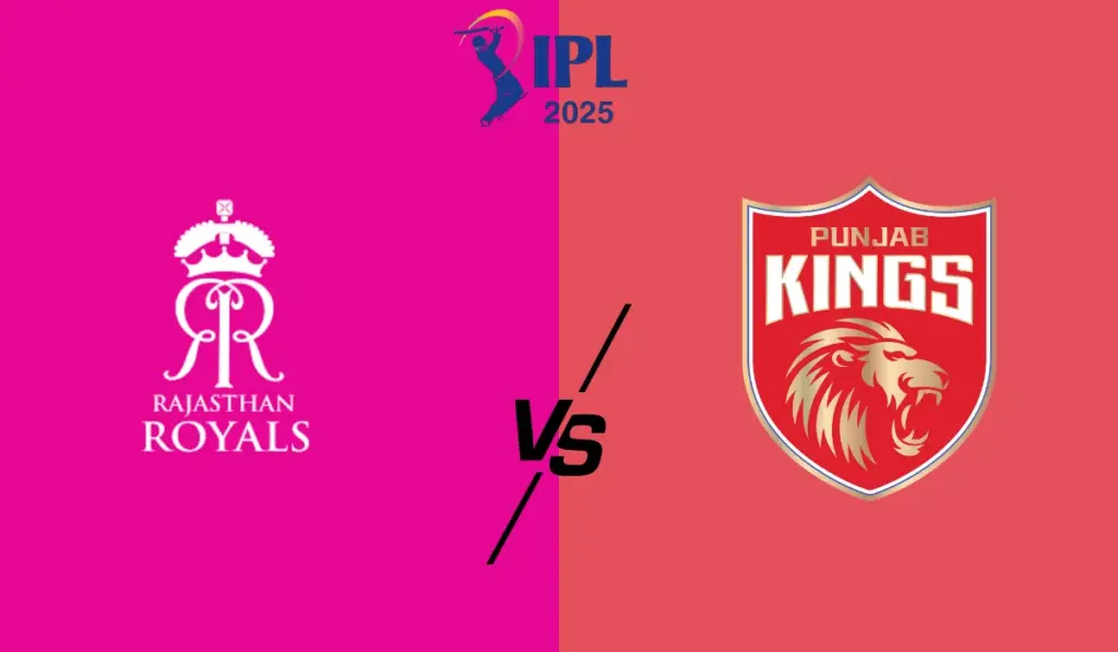 Punjab kings vs rajasthan royals match scorecard