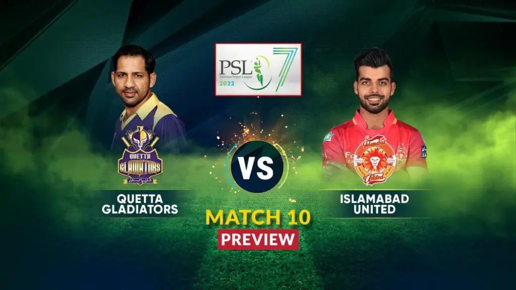 Quetta Gladiators vs Islamabad United: PSL 2026 Showdown