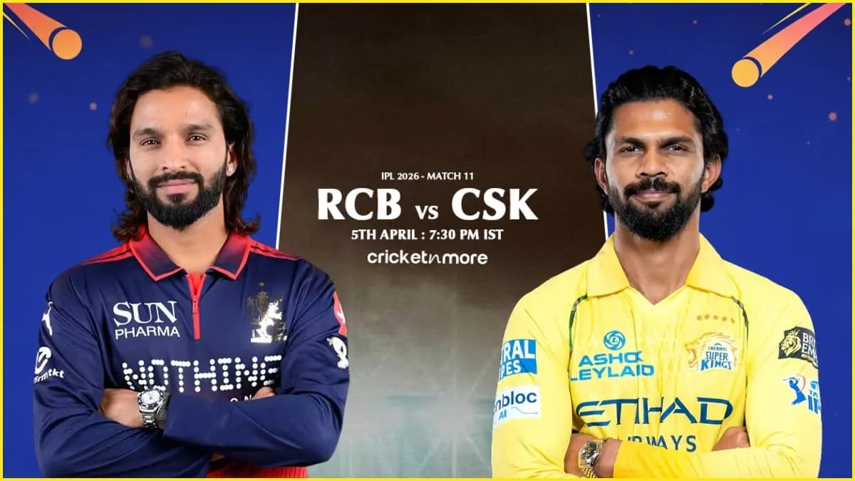 rcb बनाम csk — IN news