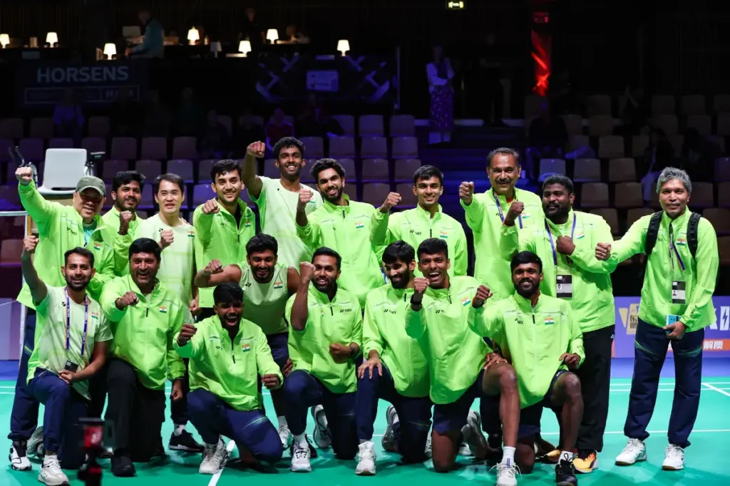 Thomas cup: Ayush Shetty’s stunning victory propels India into the semi-finals of the