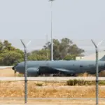Us military plane emergency qatar