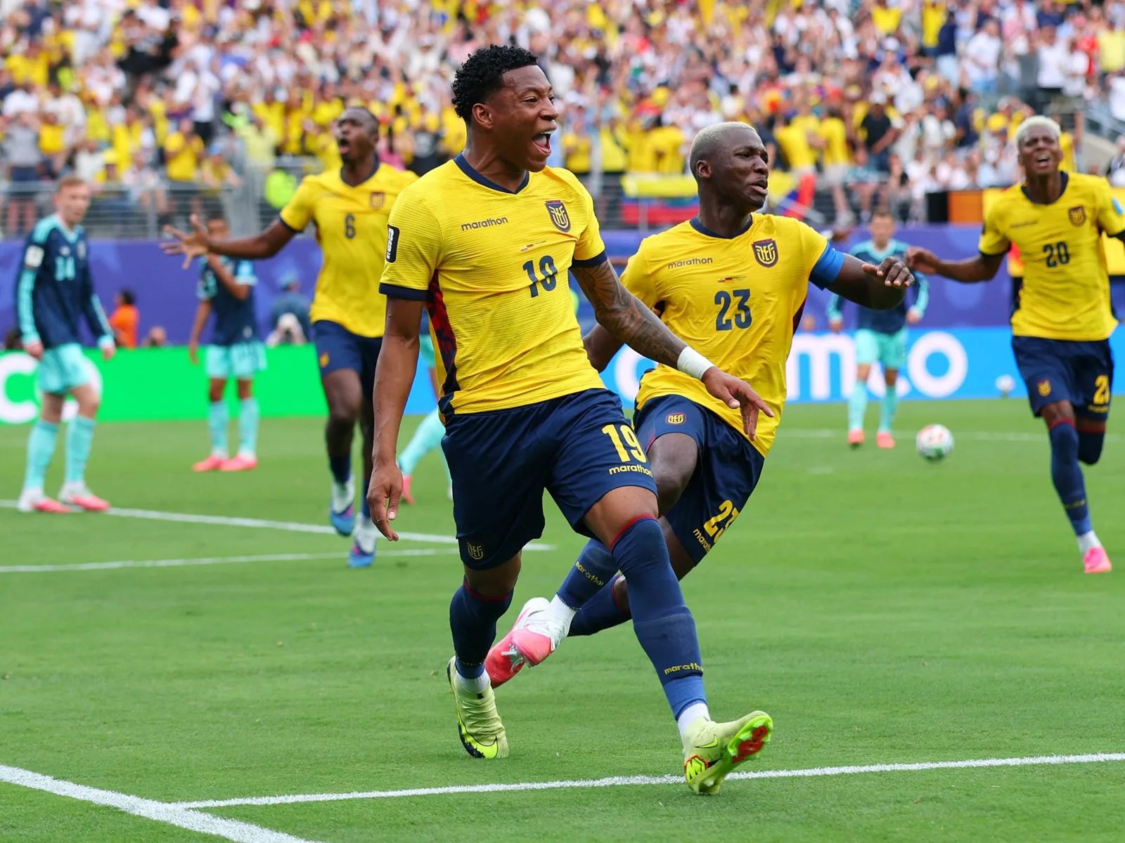 Plata’s golden touch against Germany sends Ecuador into knockout stages