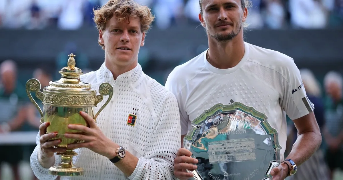 Sinner extends Big Titles lead over Alcaraz with Wimbledon triumph
